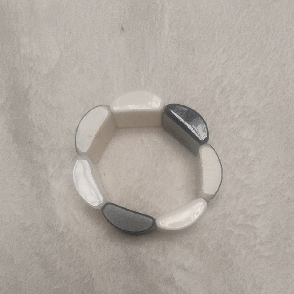Fashion Jewelry Monochrome Geometric Bracelet